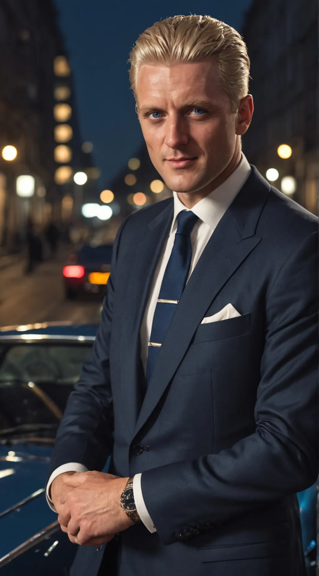 ai character: James Bond background