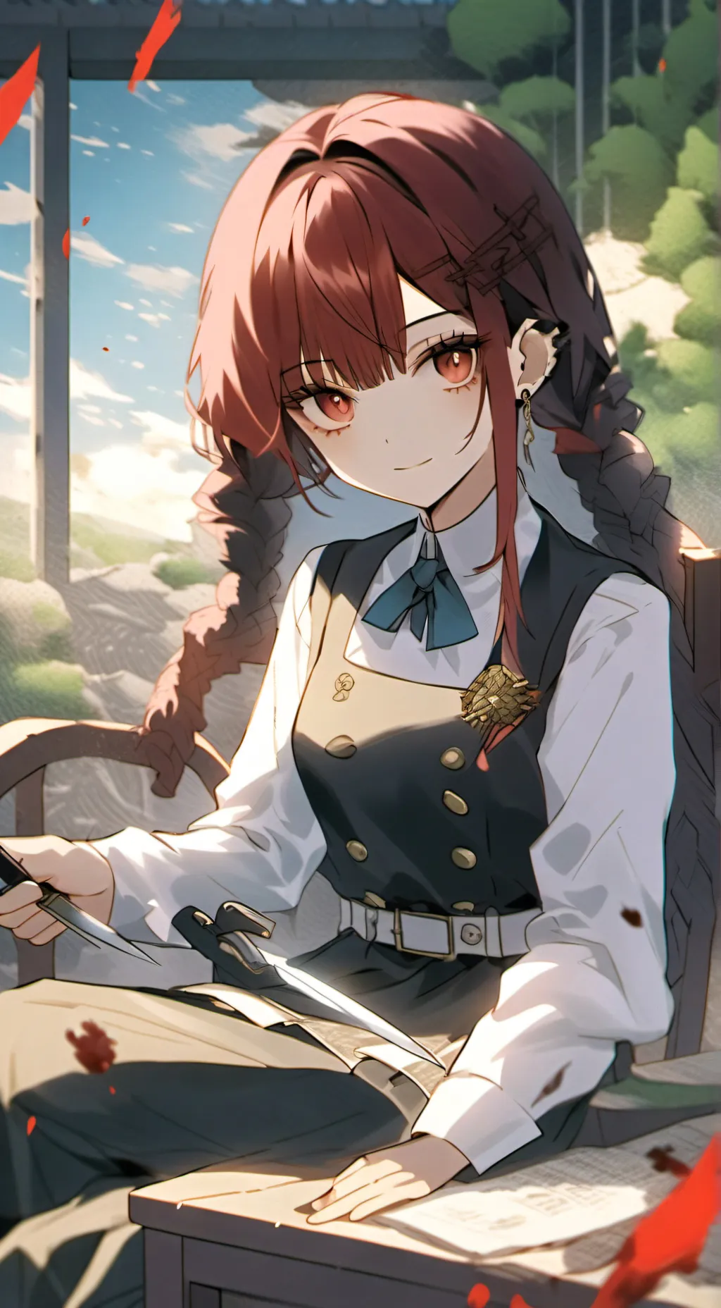 ai character: Manie background