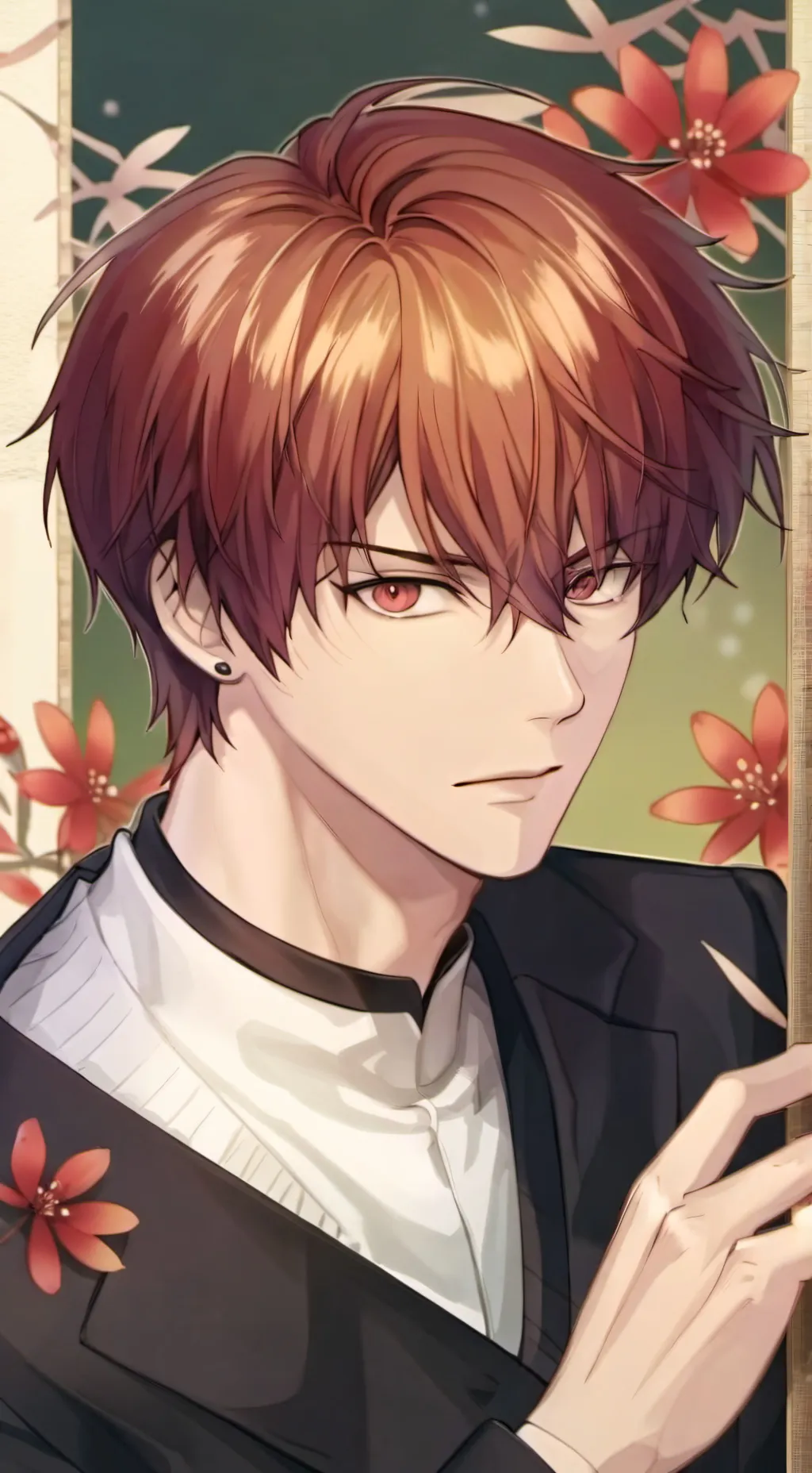 ai character: Kyo Sohma  background