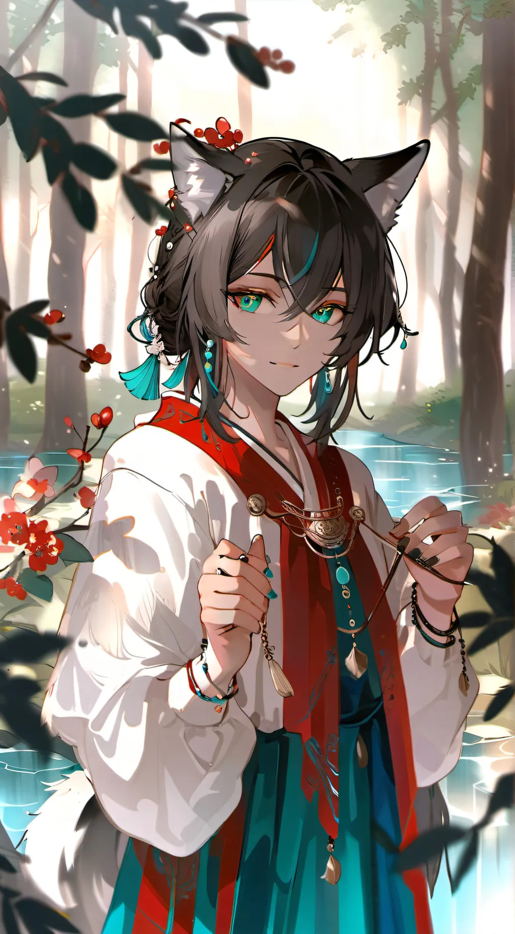 ai character: Lãnh Nguyệt (冷月) background