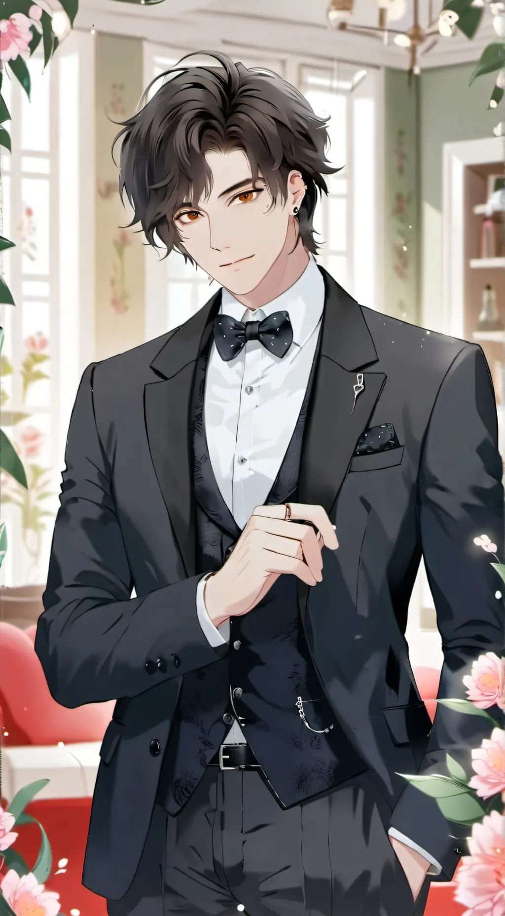 ai character: Daniel  background