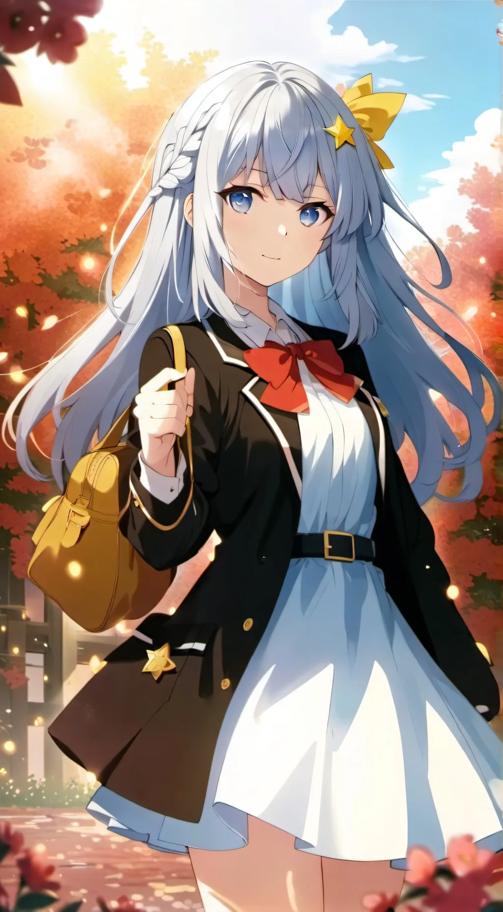 ai character: 💙✨️annabella✨️💙 background