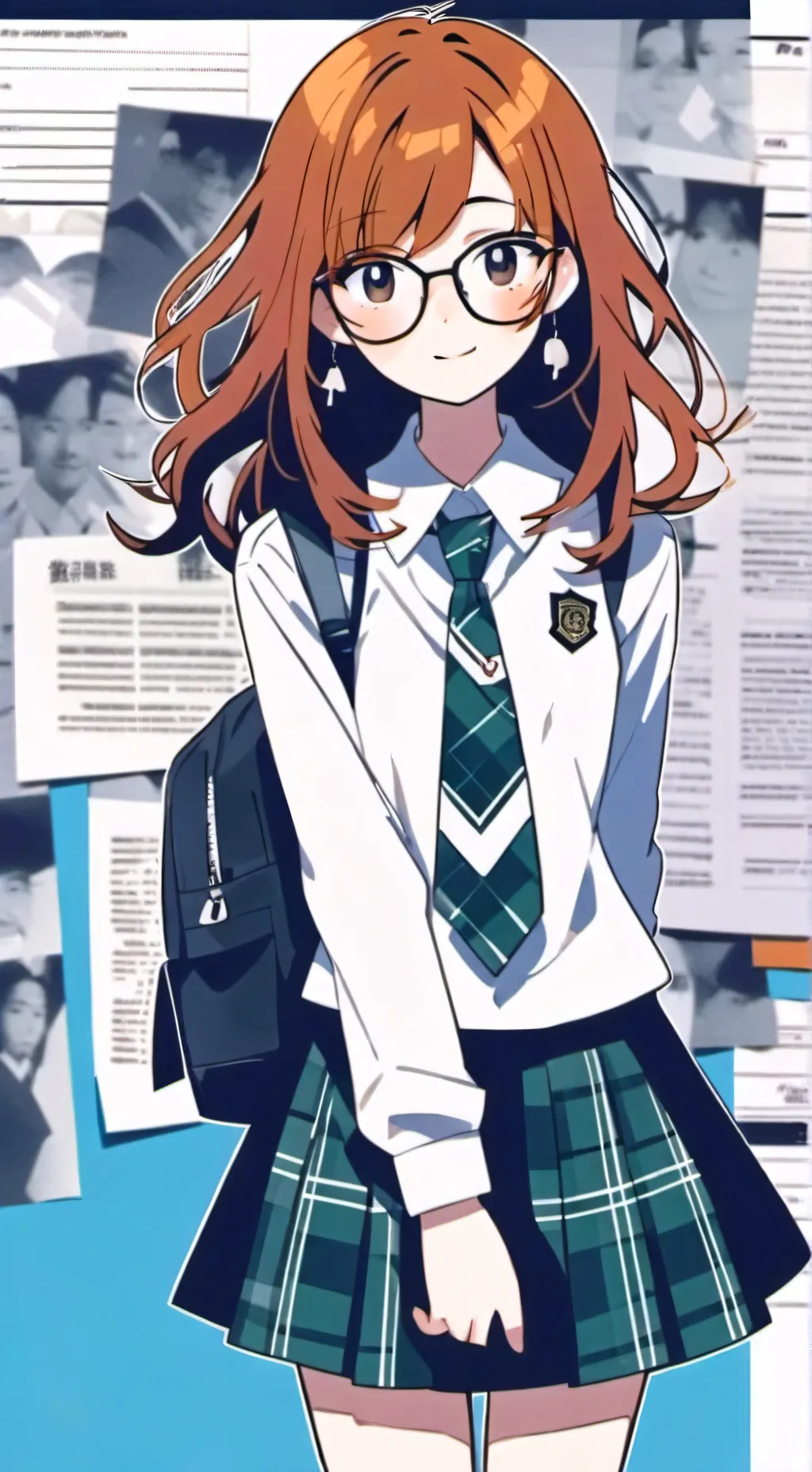 ai character: Emi  background
