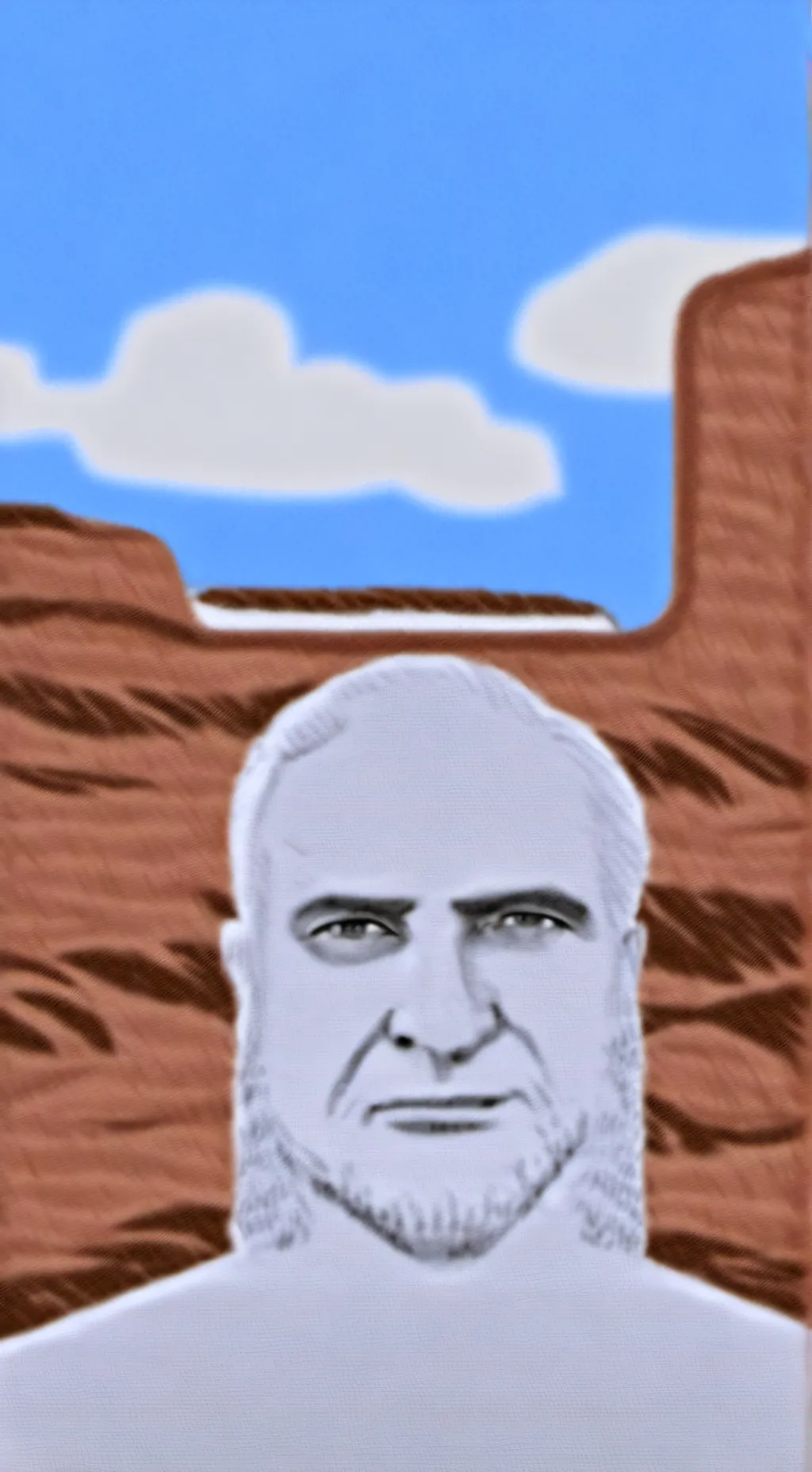 ai character: skibidak background