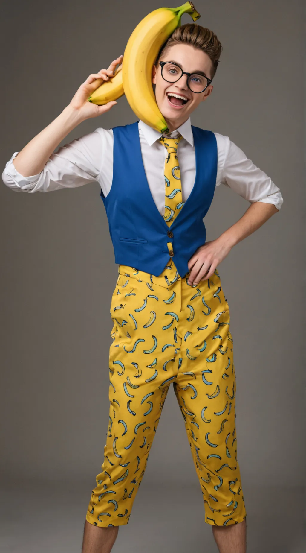 ai character: Dr. Prof. Bananara background