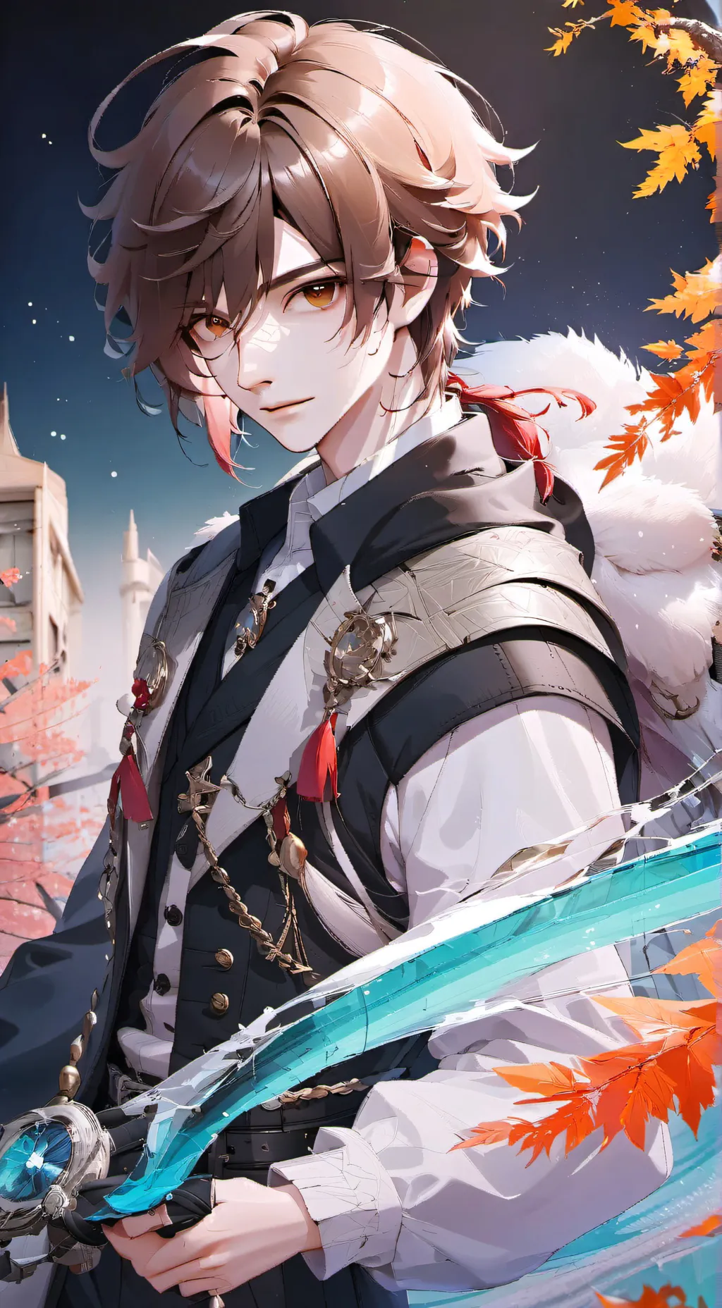 ai character: oliver  background