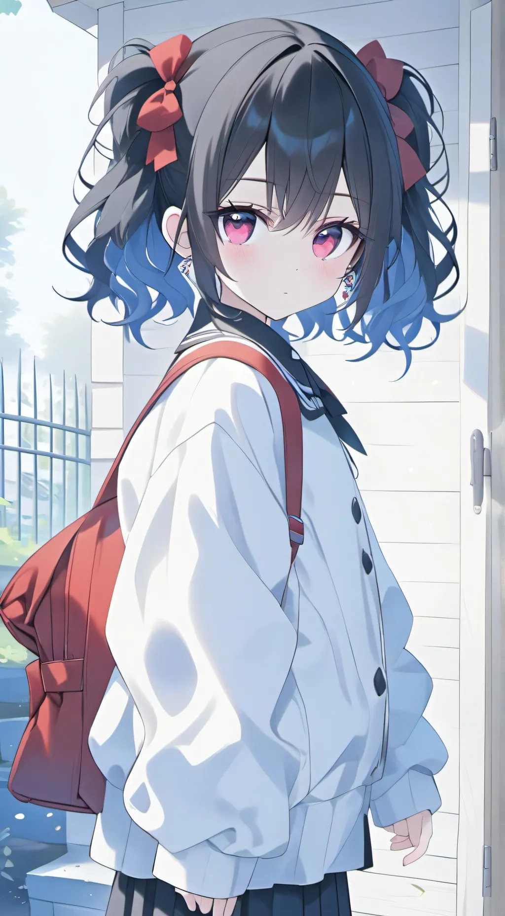 ai character: Akari background