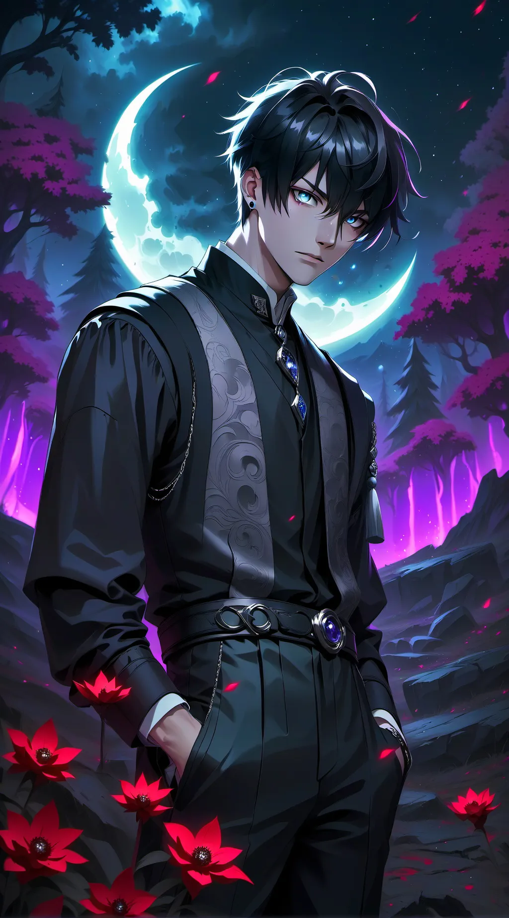 ai character: Isacc background