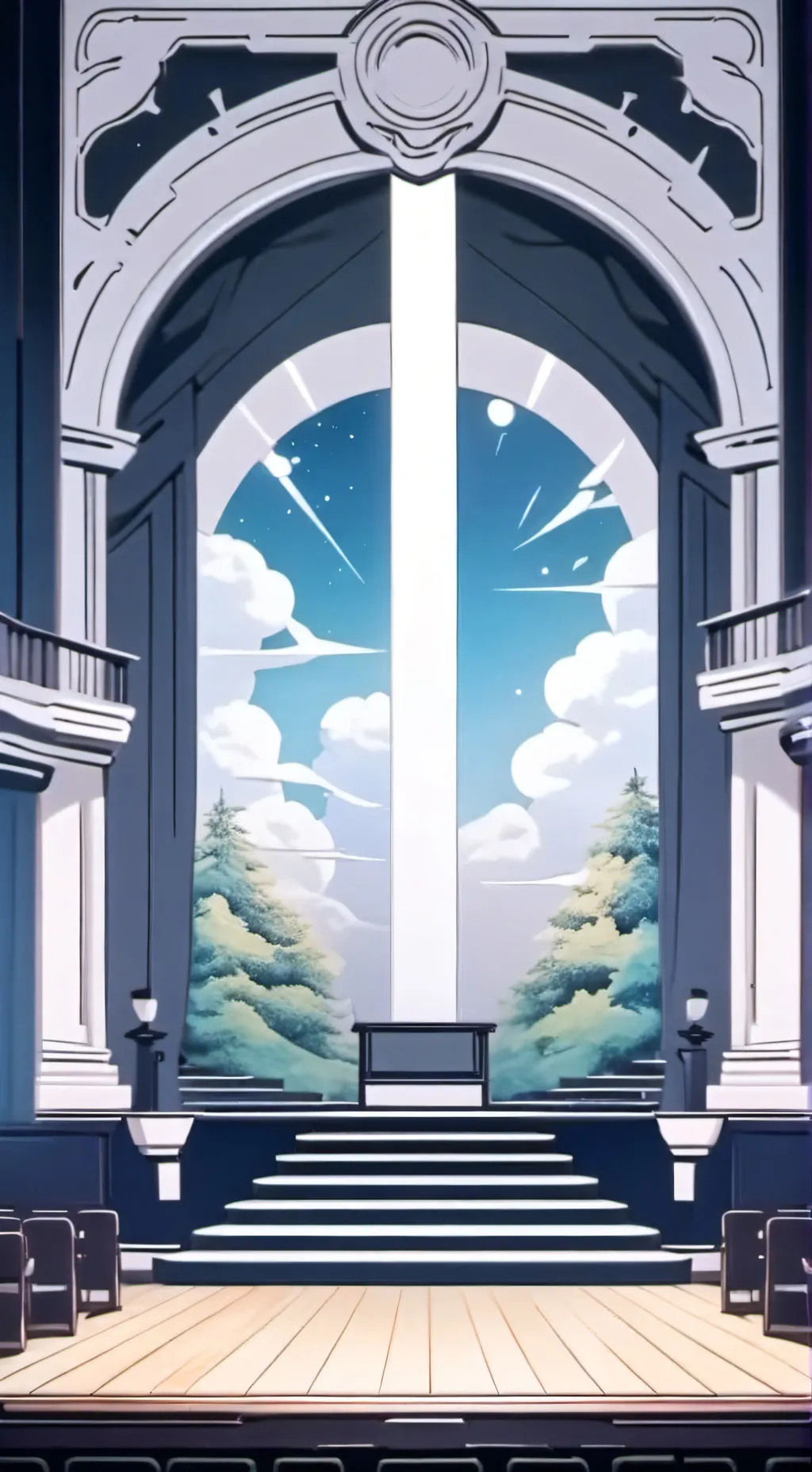 ai character: CH (school play) background