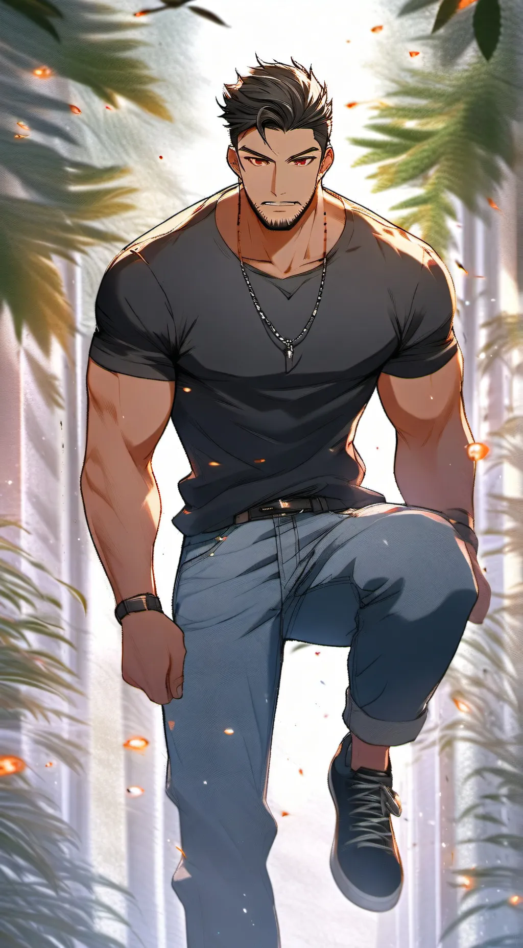 ai character: Ryu background
