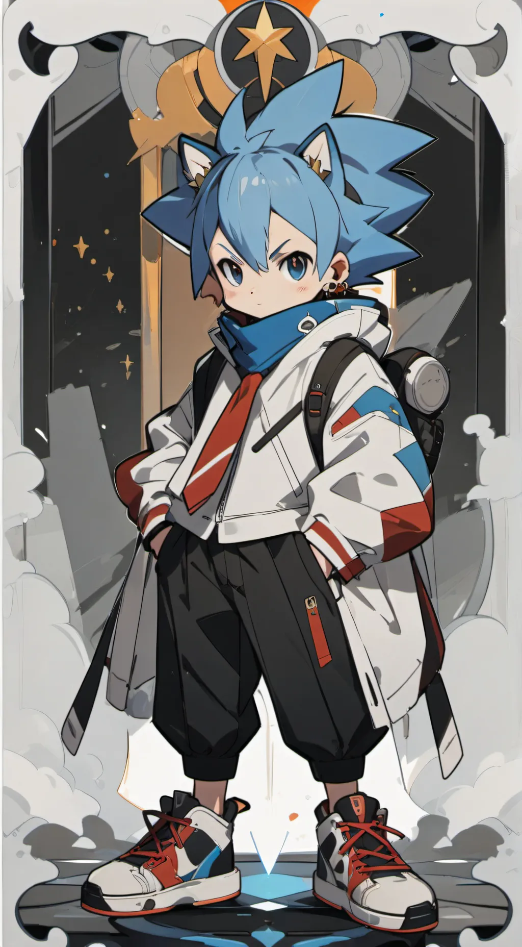 ai character: TalisandSonic pals background