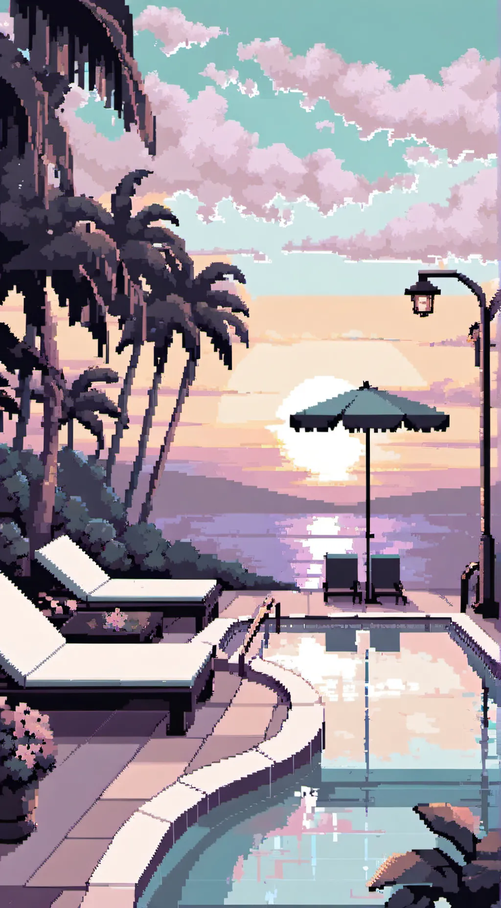 ai character: MHA POOL background