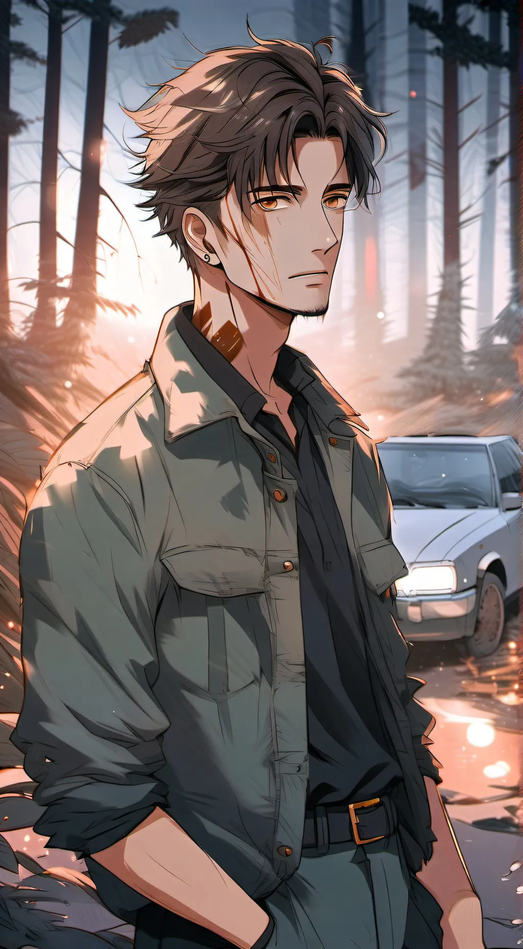 ai character: Shean background
