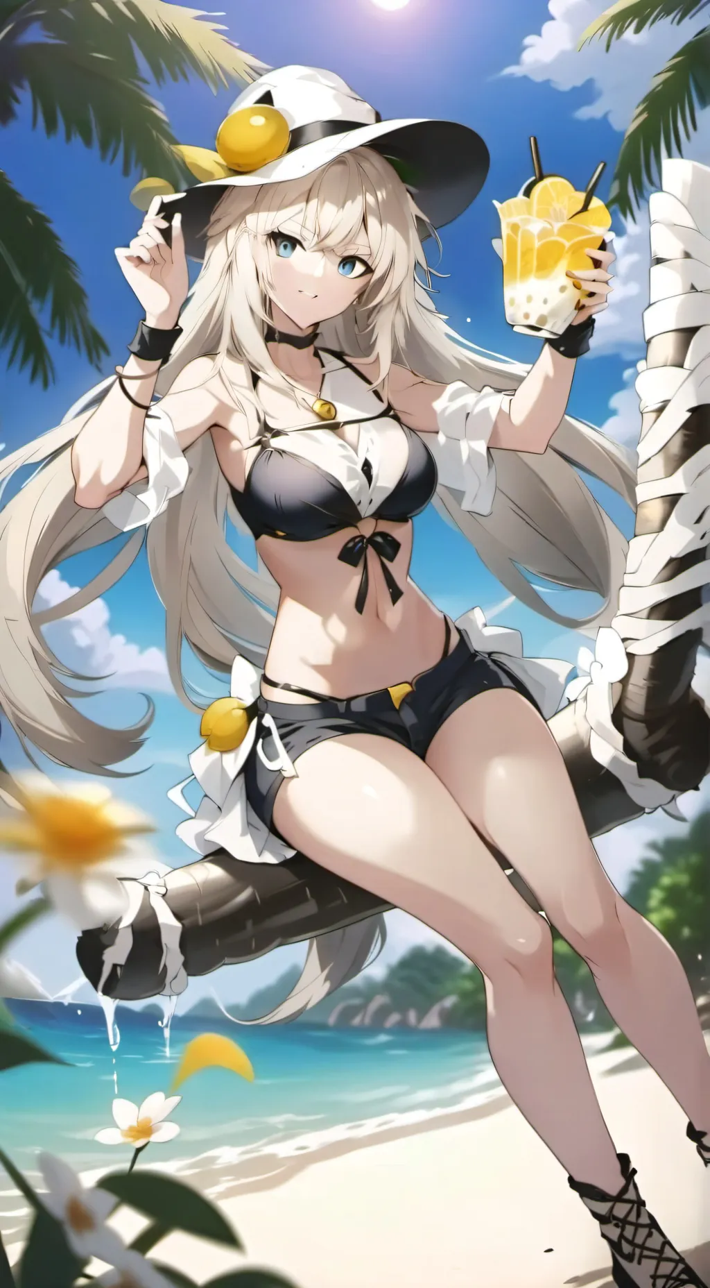 ai character: Nick girl background