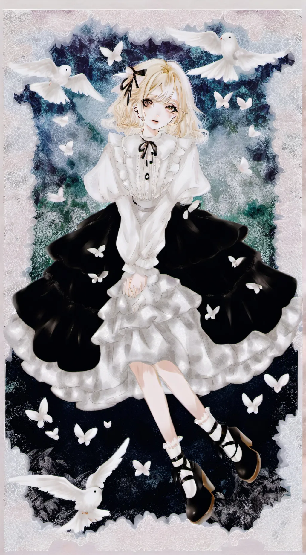 ai character: ♥︎♡Evelyn♡♥︎ background