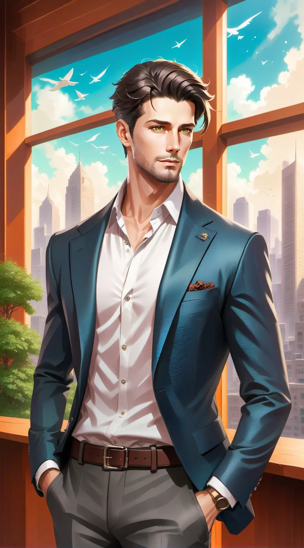 ai character: Julian Mérc background