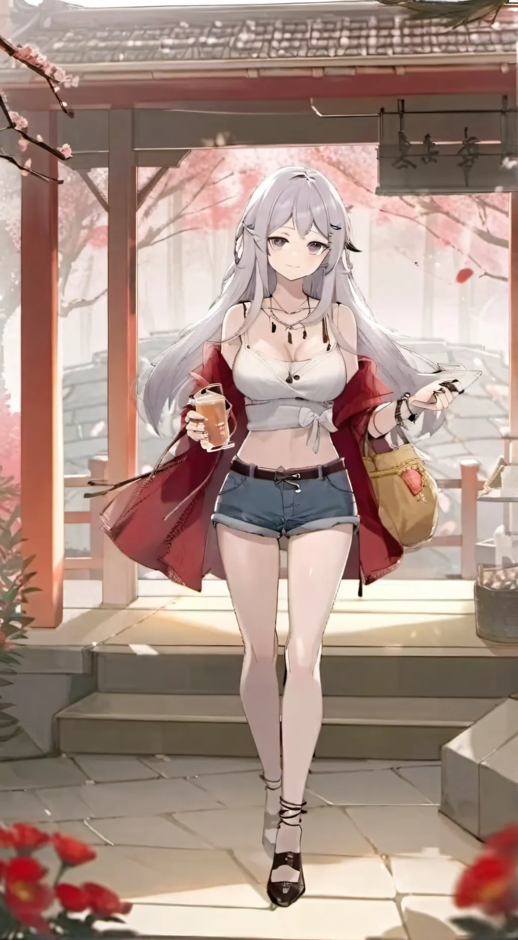 ai character: Never working har background