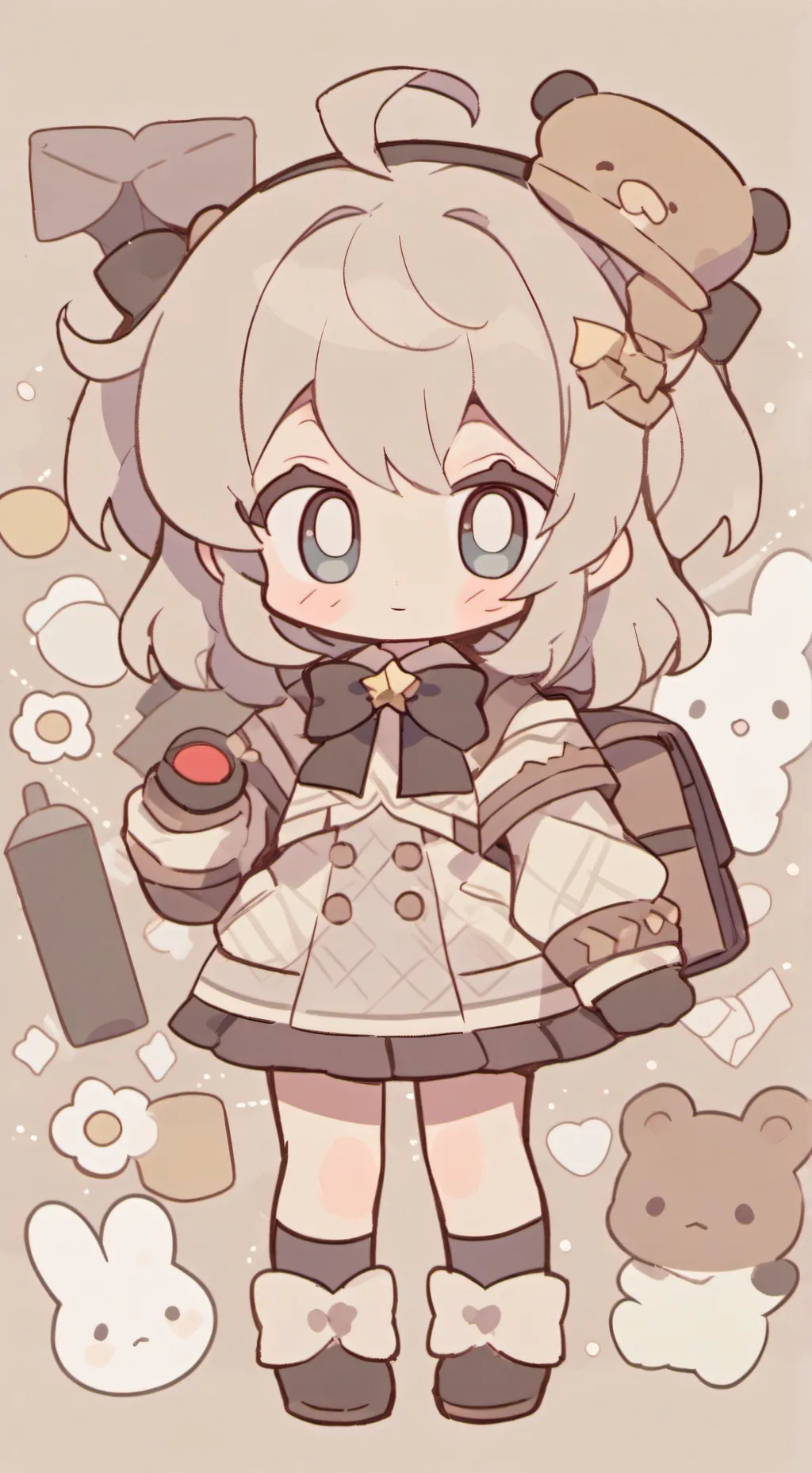 ai character: Cookie background
