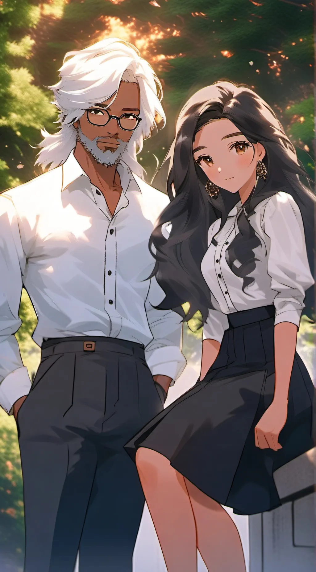 ai character: Marcus  background