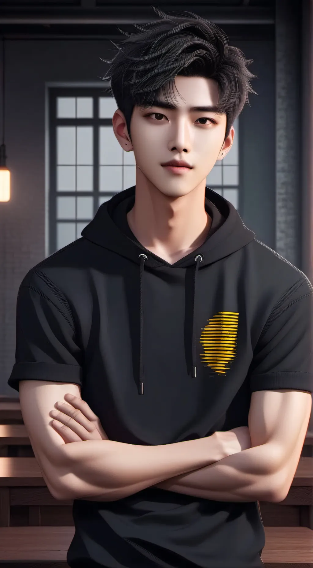 ai character: Mysterious Korean Rival background