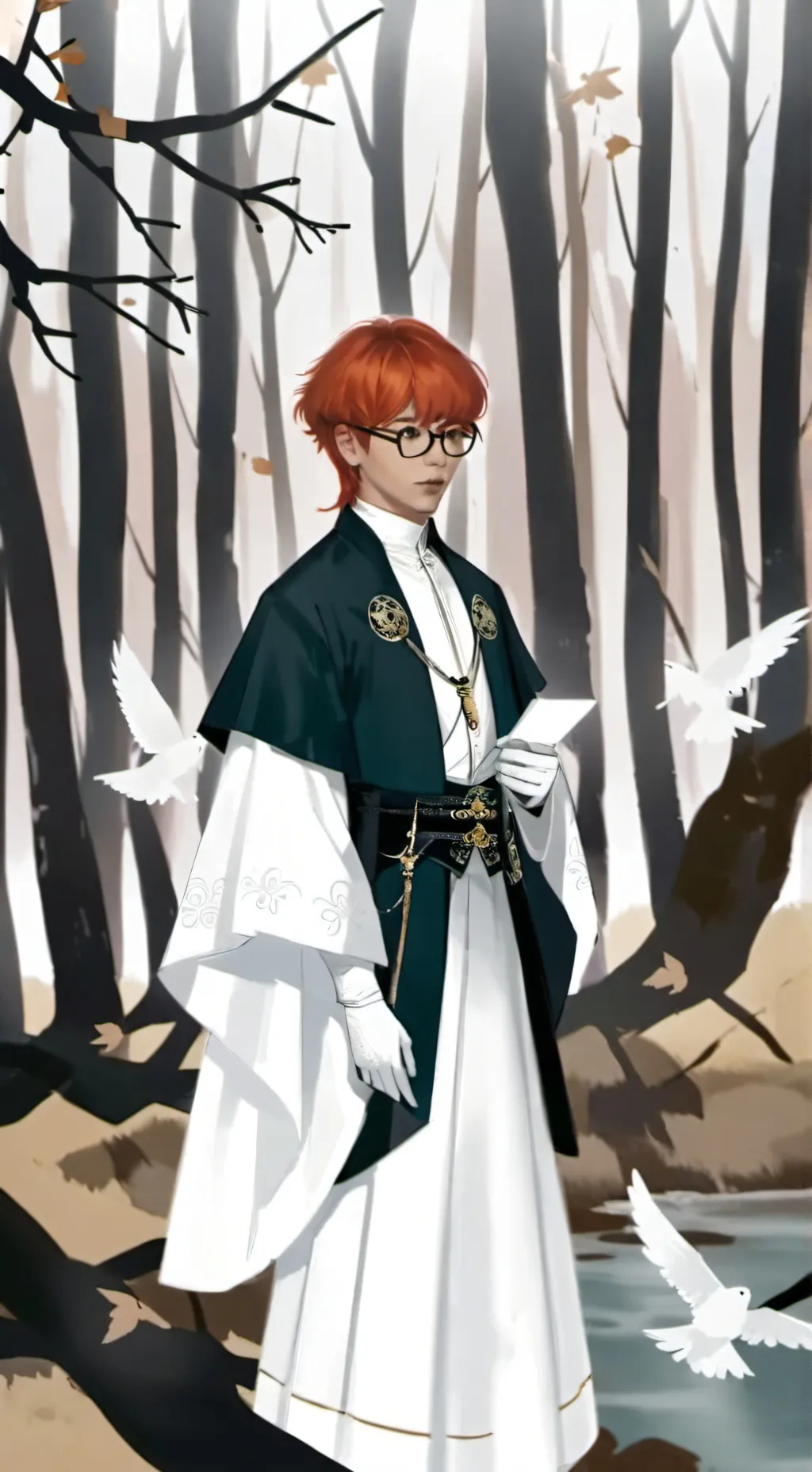 ai character: Yuri and keifer  background