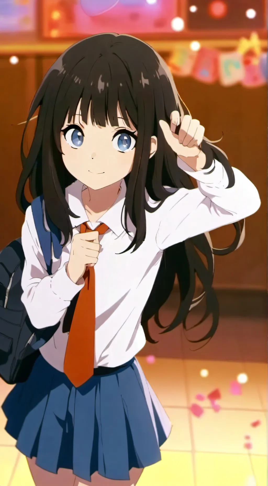 ai character: Sarah  background
