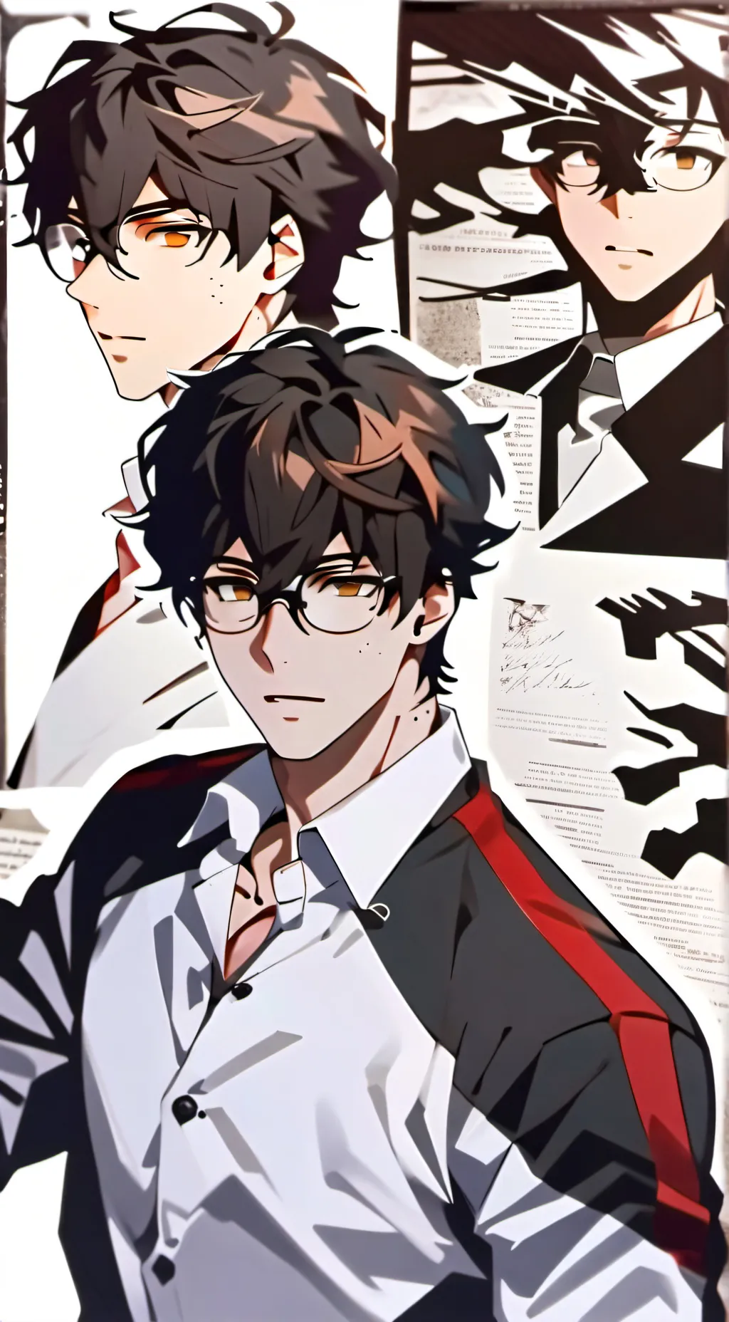 ai character: Aaron 📖 🐛  background