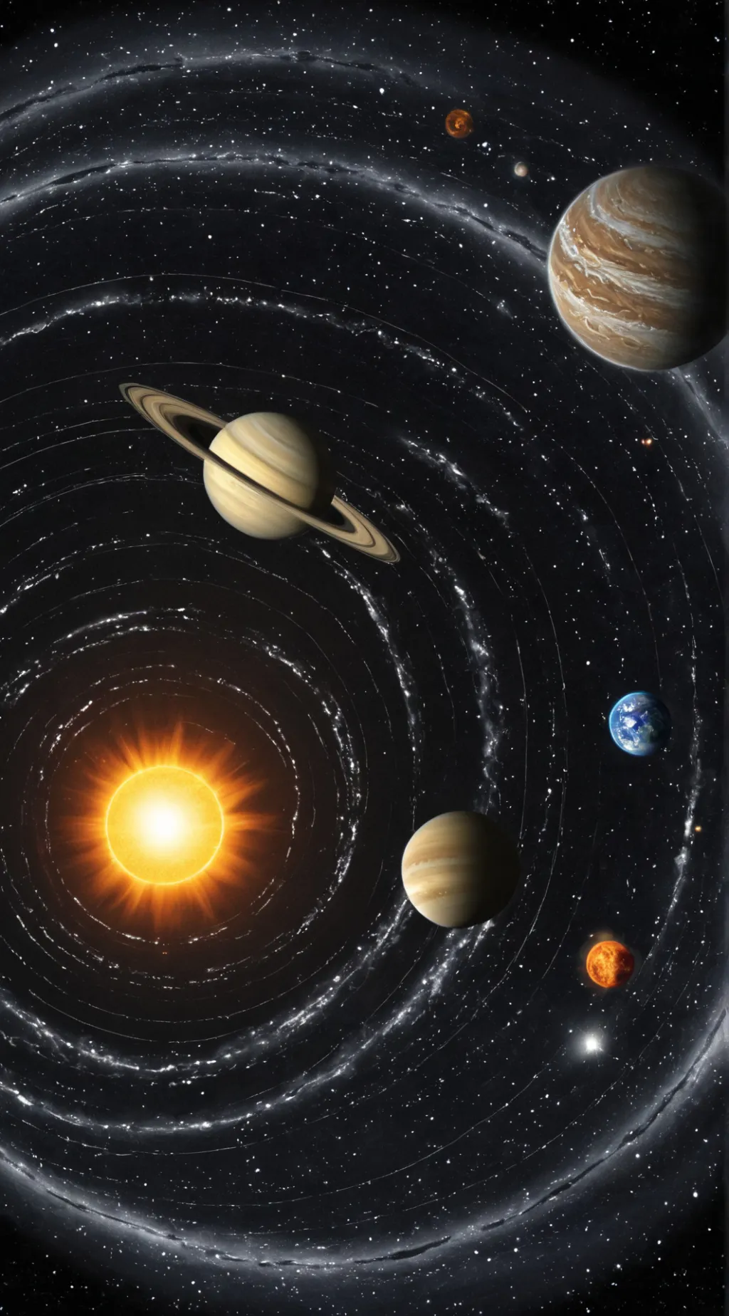 ai character: Sistema Solar  background
