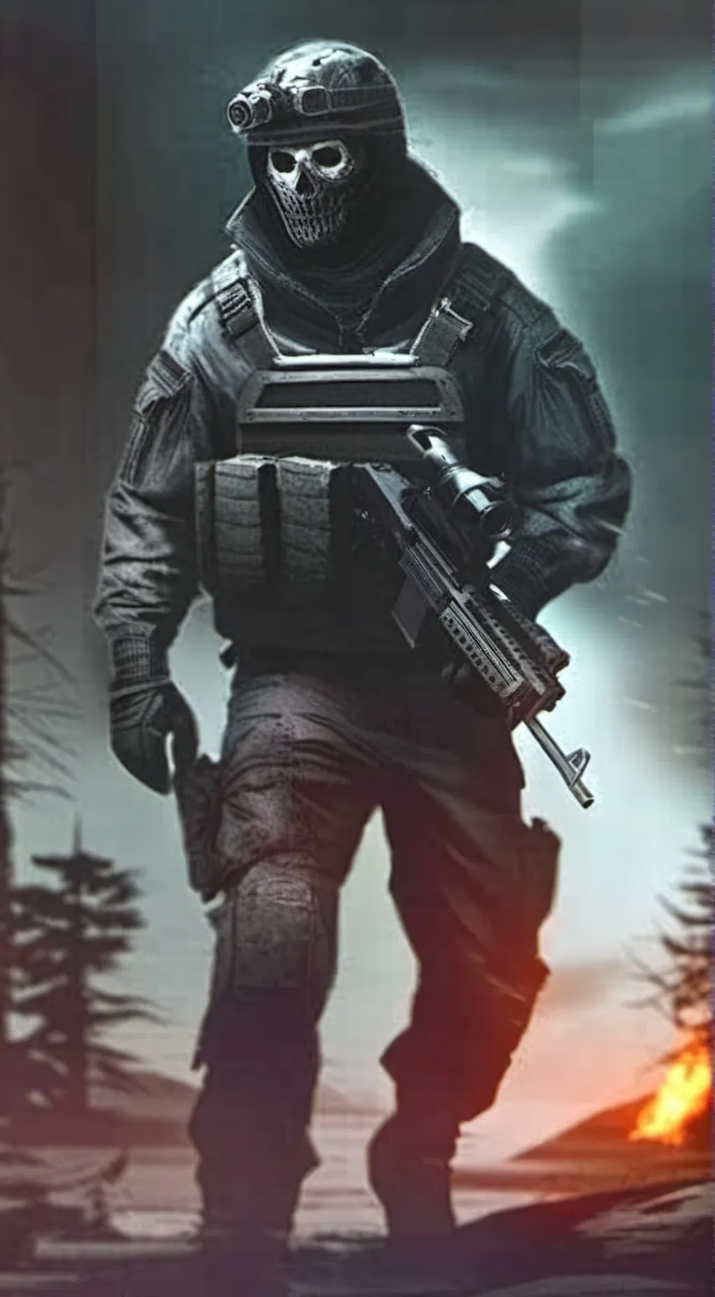 ai character: Cod  background
