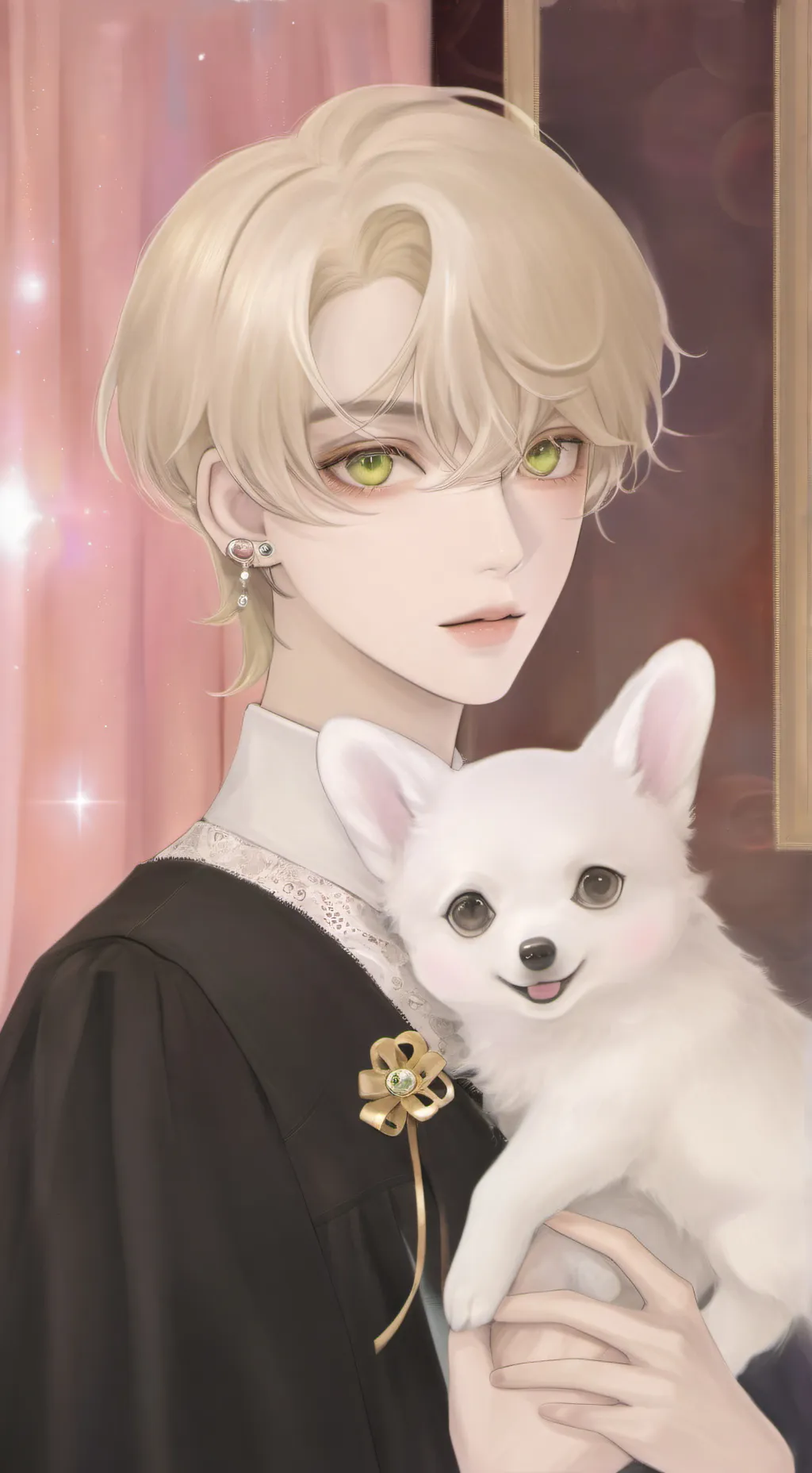 ai character: Santi x nabi  background