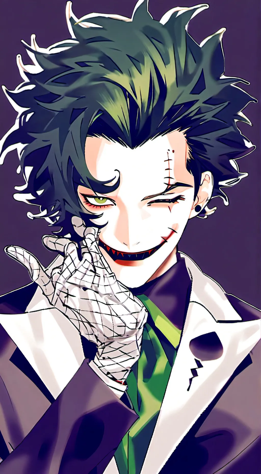 ai character: Joker  background