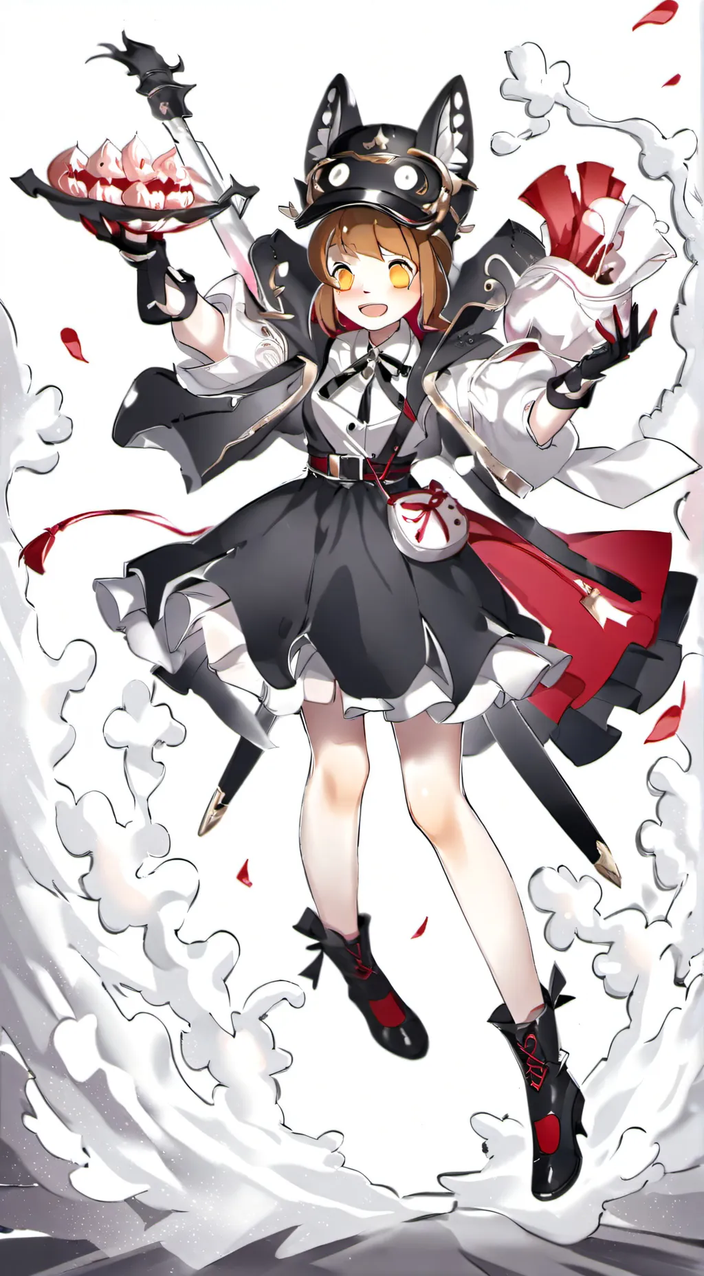 ai character: rosita  background