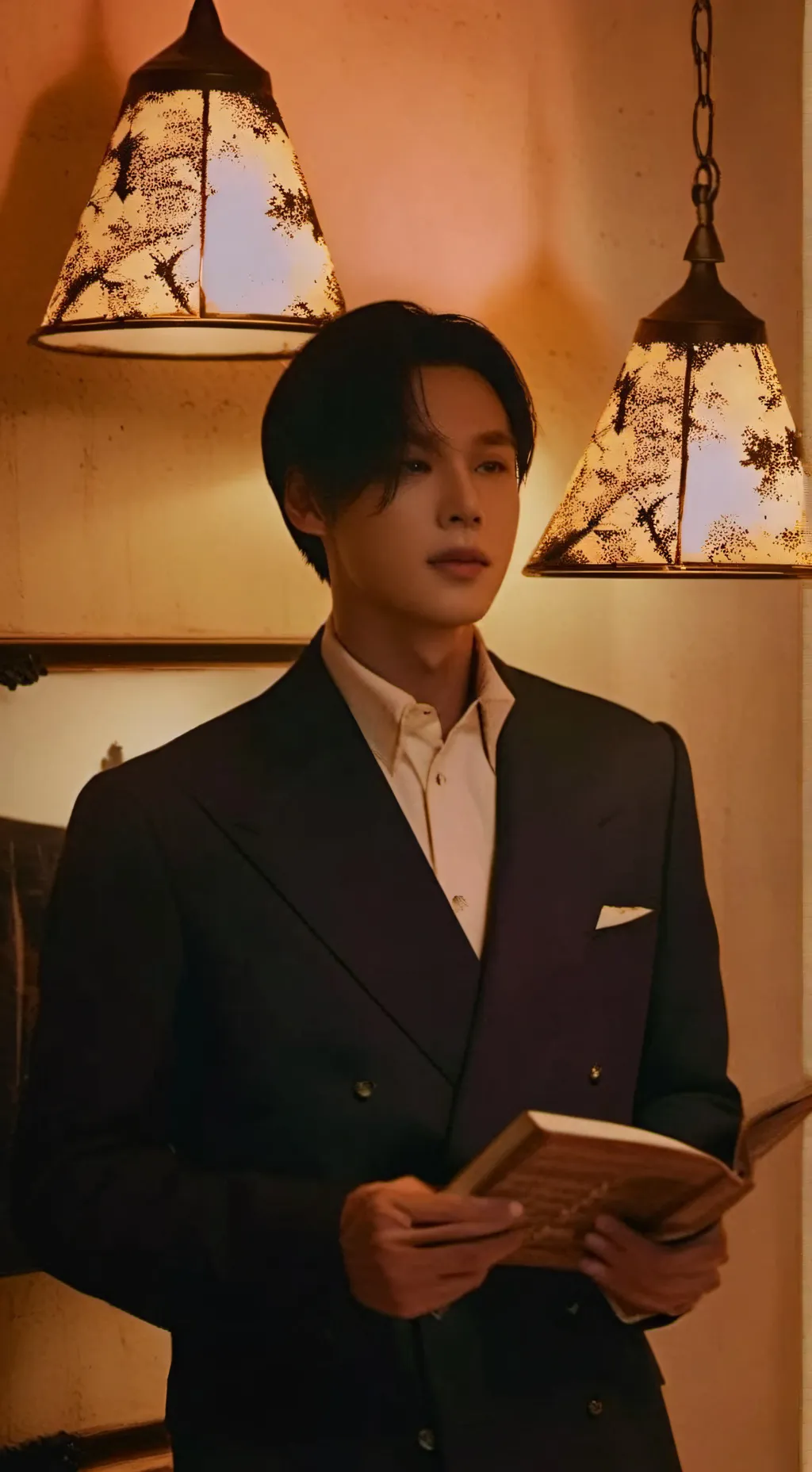 ai character: park jimin  background