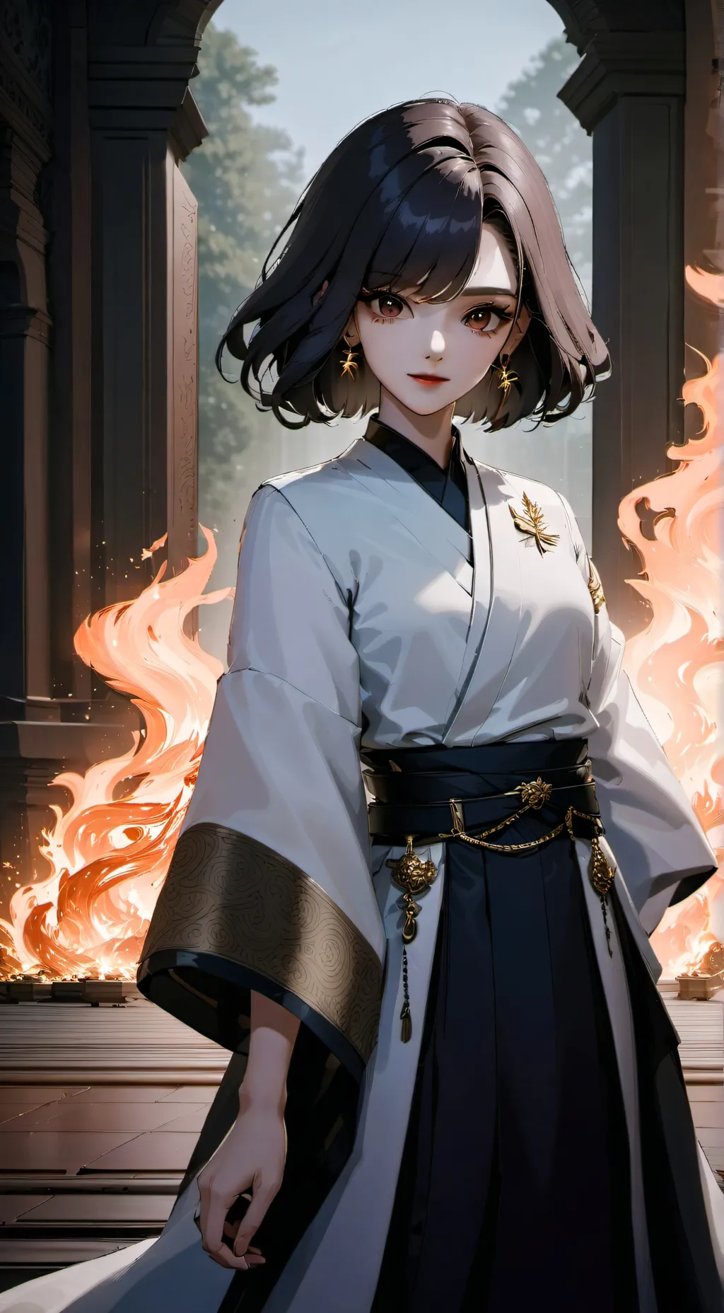 ai character: Lady Chiriya background