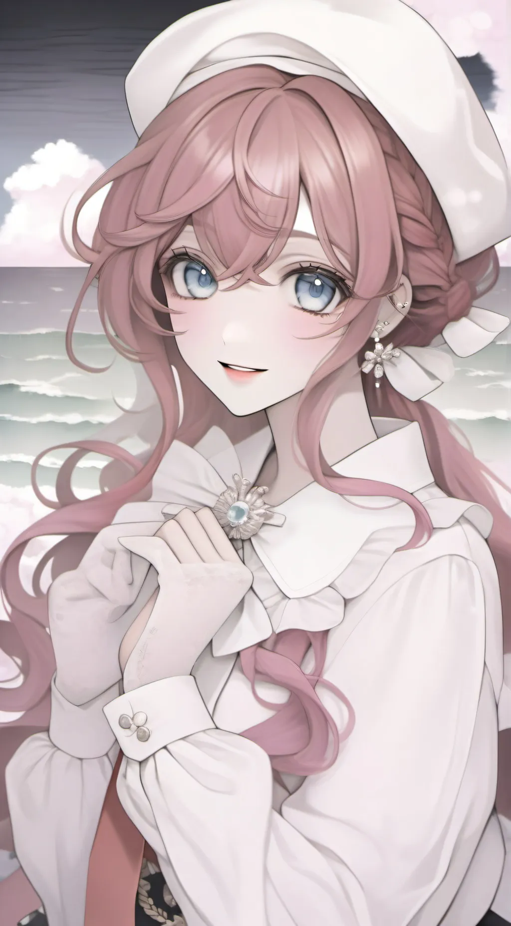 ai character: Mika Hocoakshi background