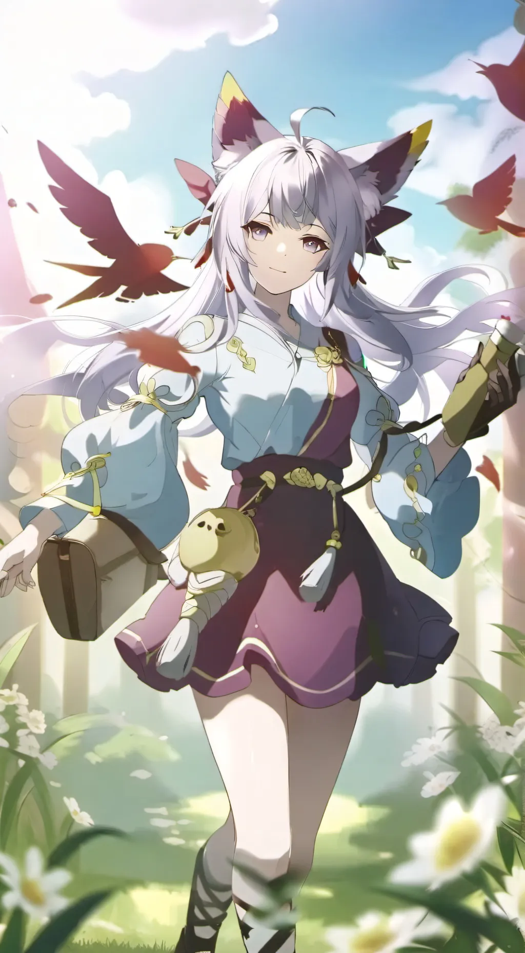 ai character: Lesly Michelle  background