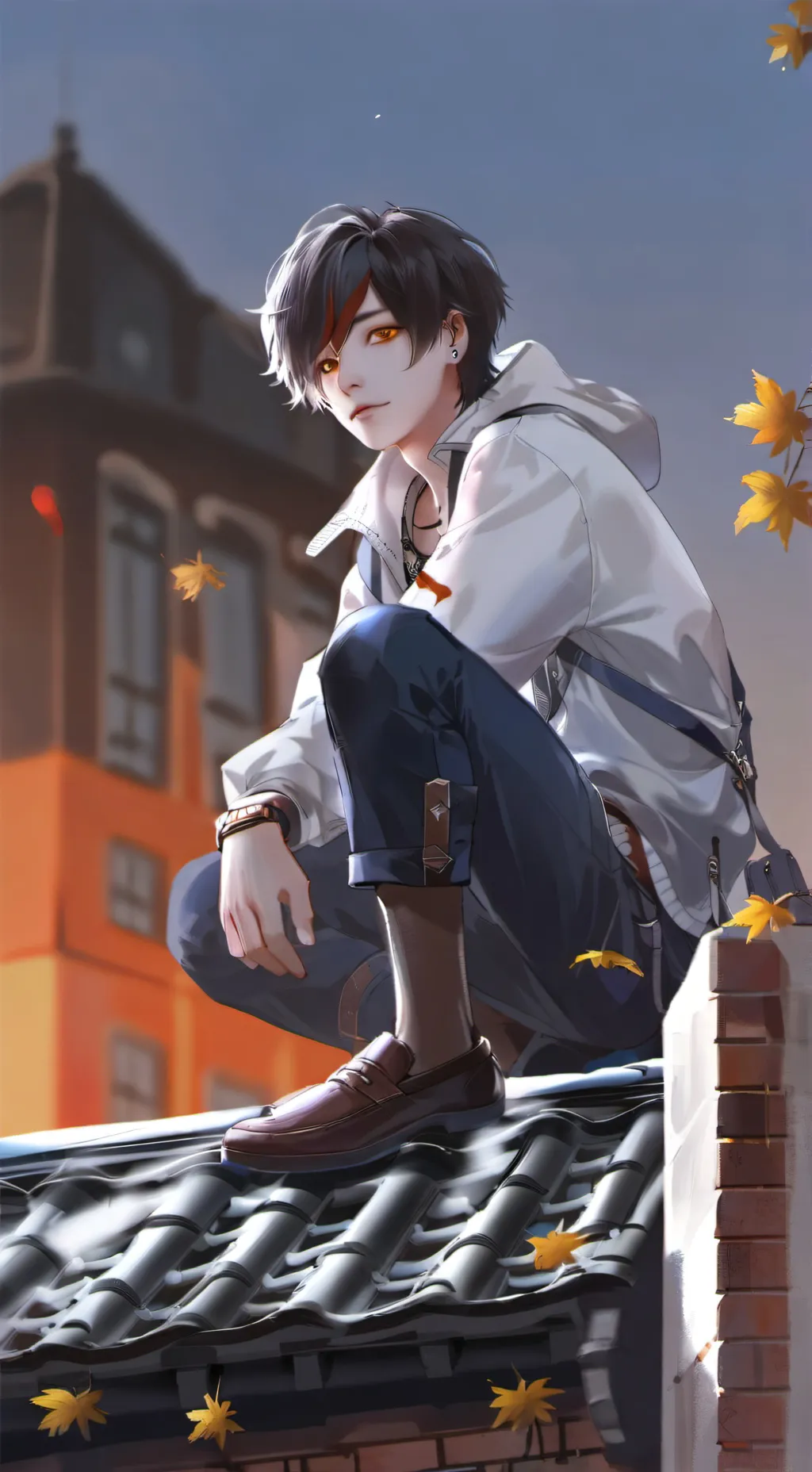 ai character: Levi background