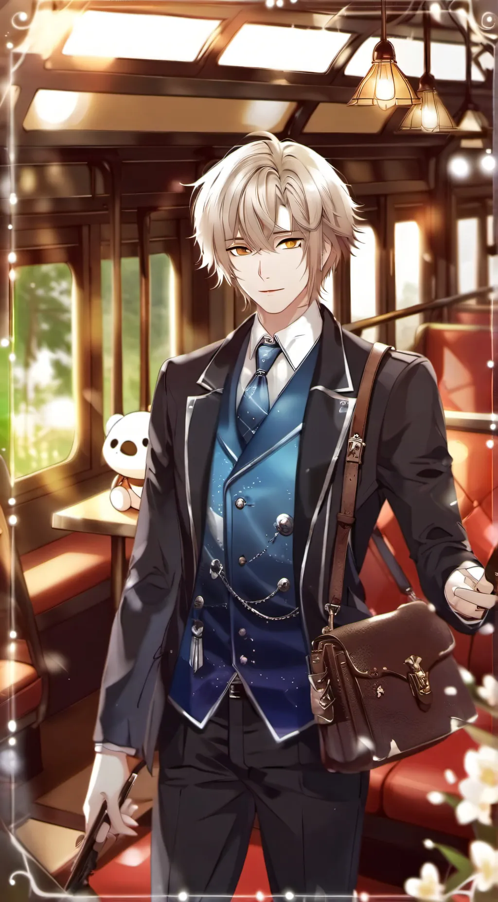ai character: ZAIN ! background