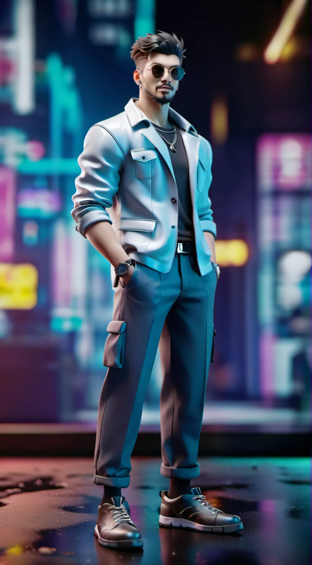 ai character: paul background