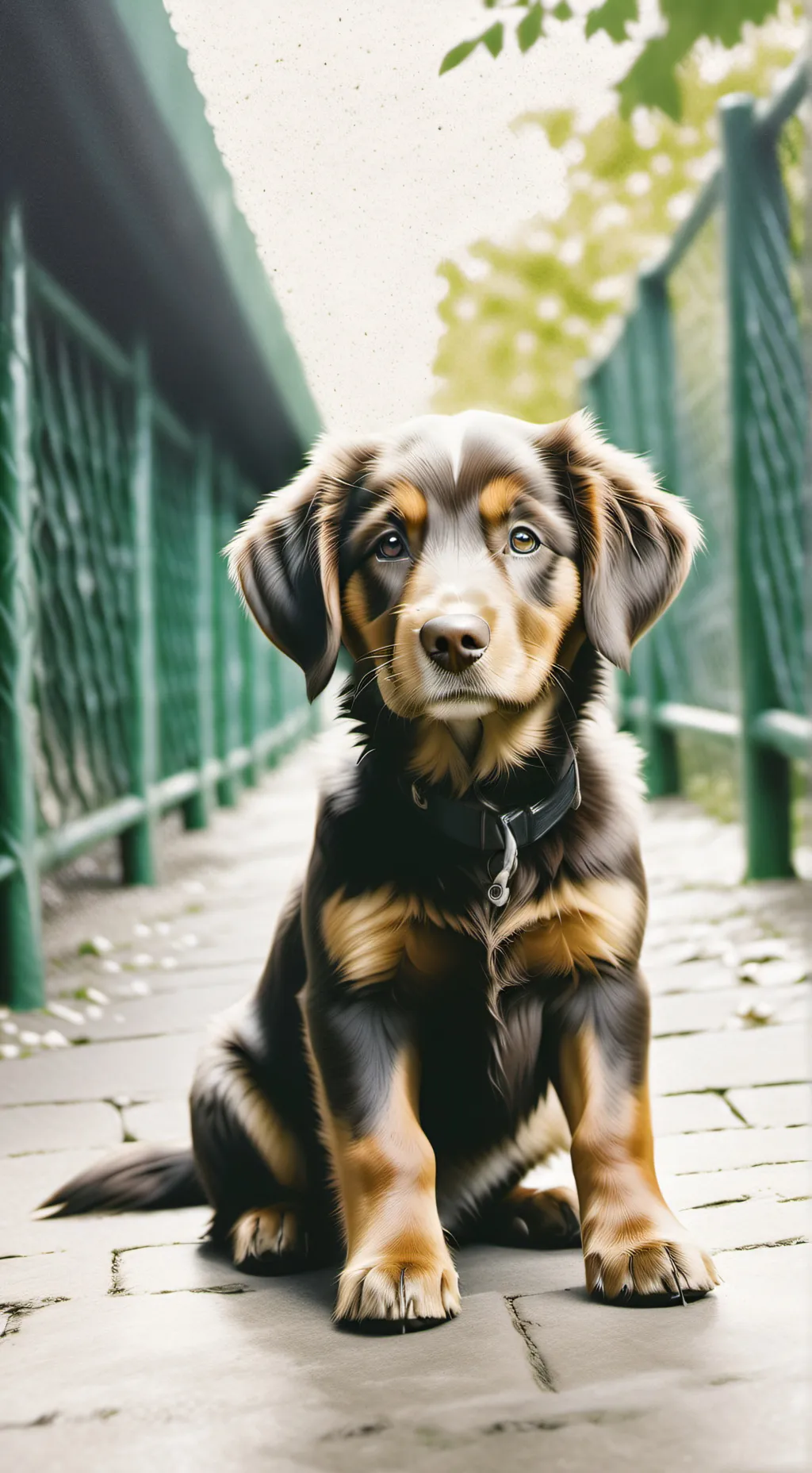 ai character: Perrito Abandonado background
