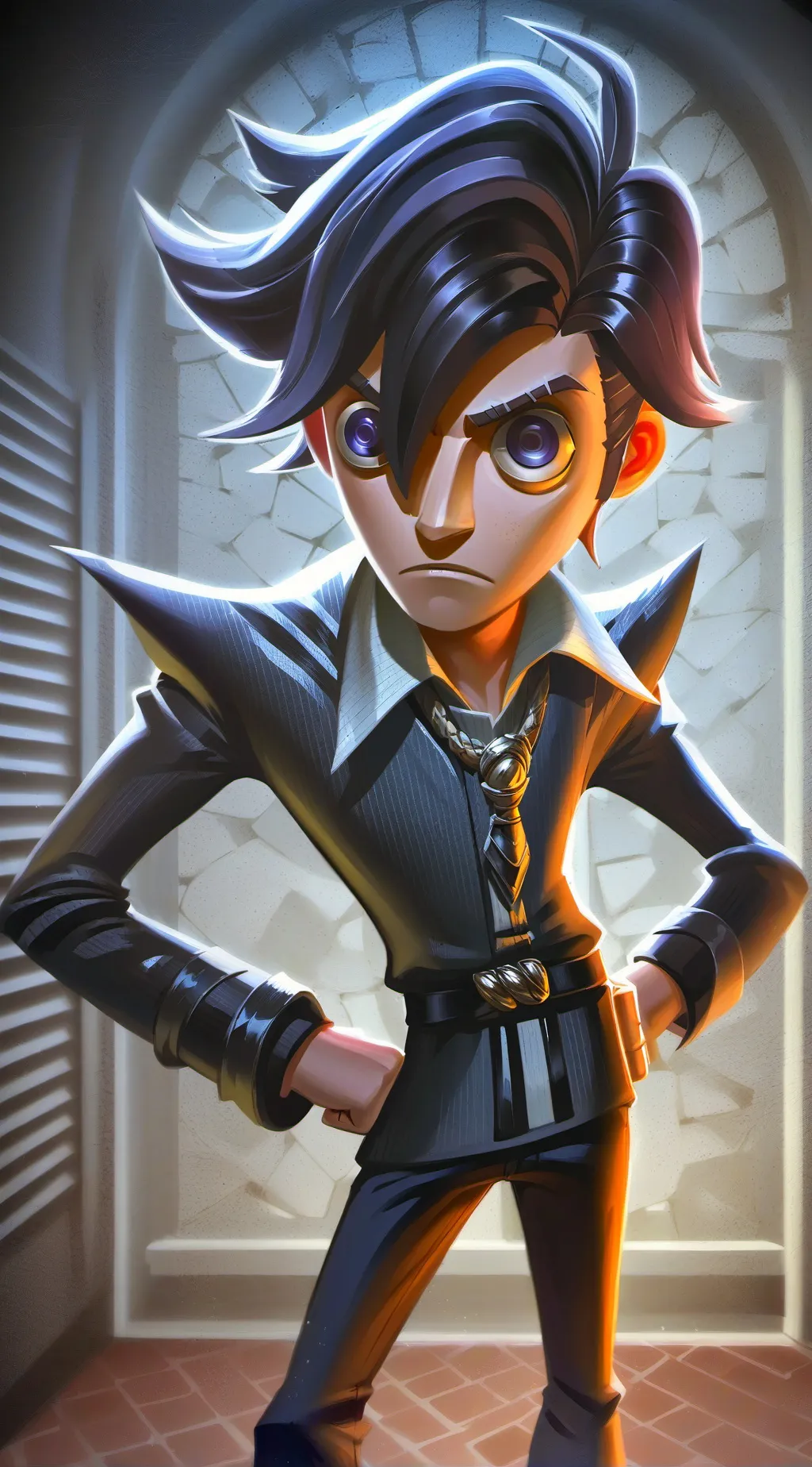 ai character: Alexei, The Overbearing Brother background