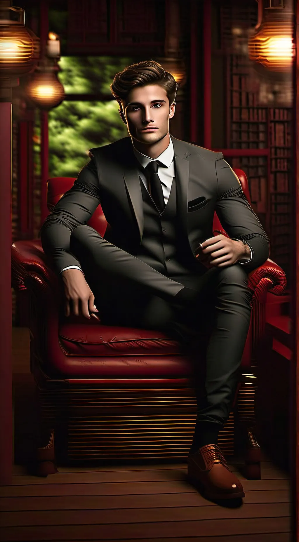 ai character: lukas background