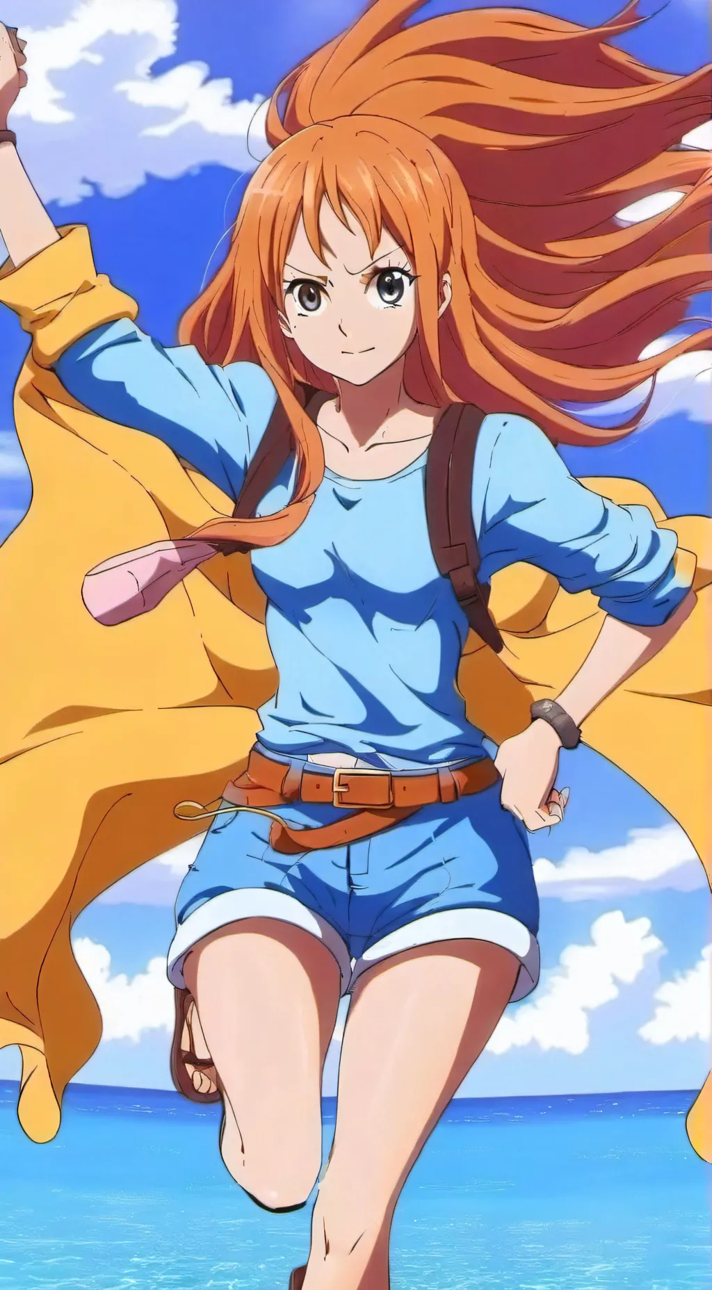 ai character: Nami background