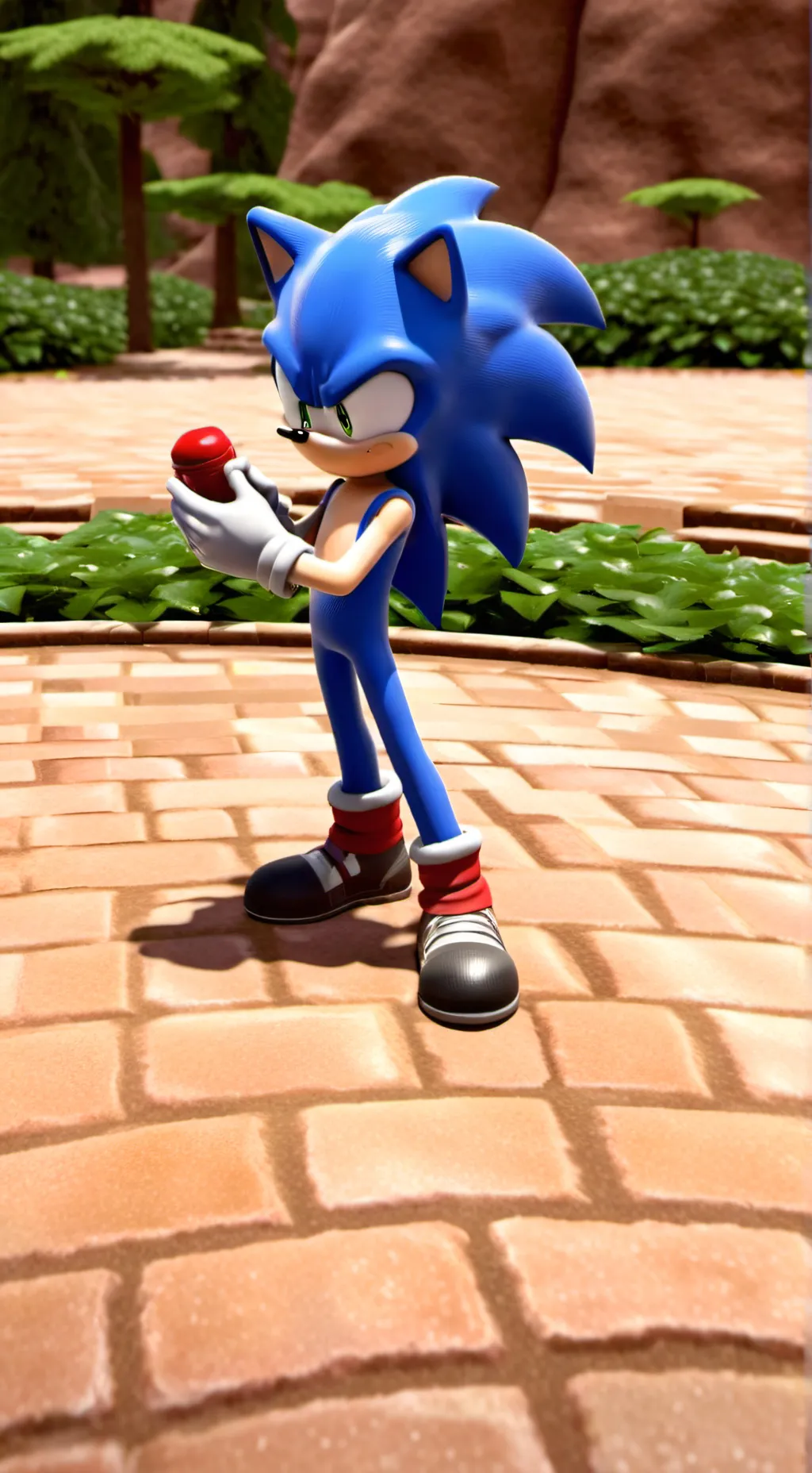 ai character: Sonic Unleashed background