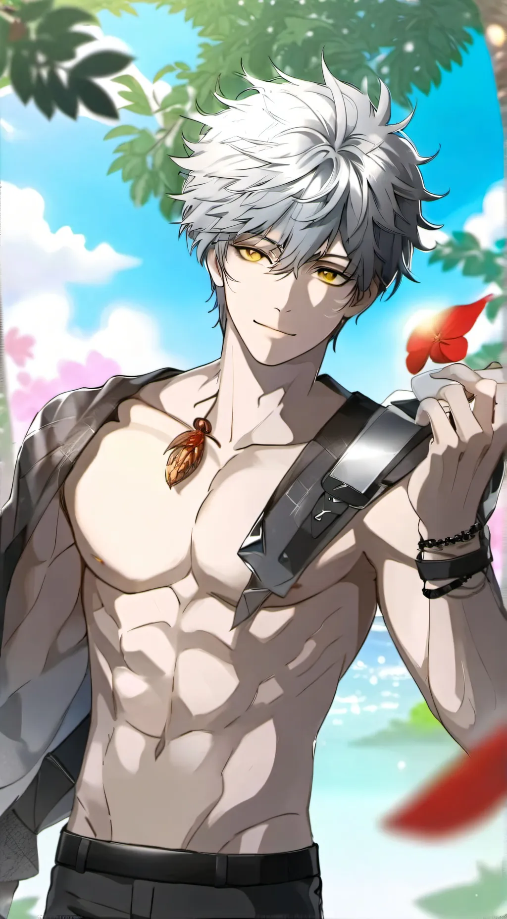 ai character: um dia quente🔥 background
