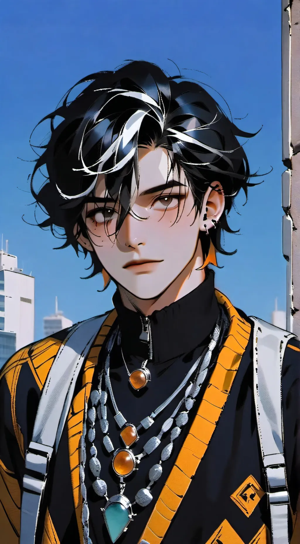 ai character: Declan  background