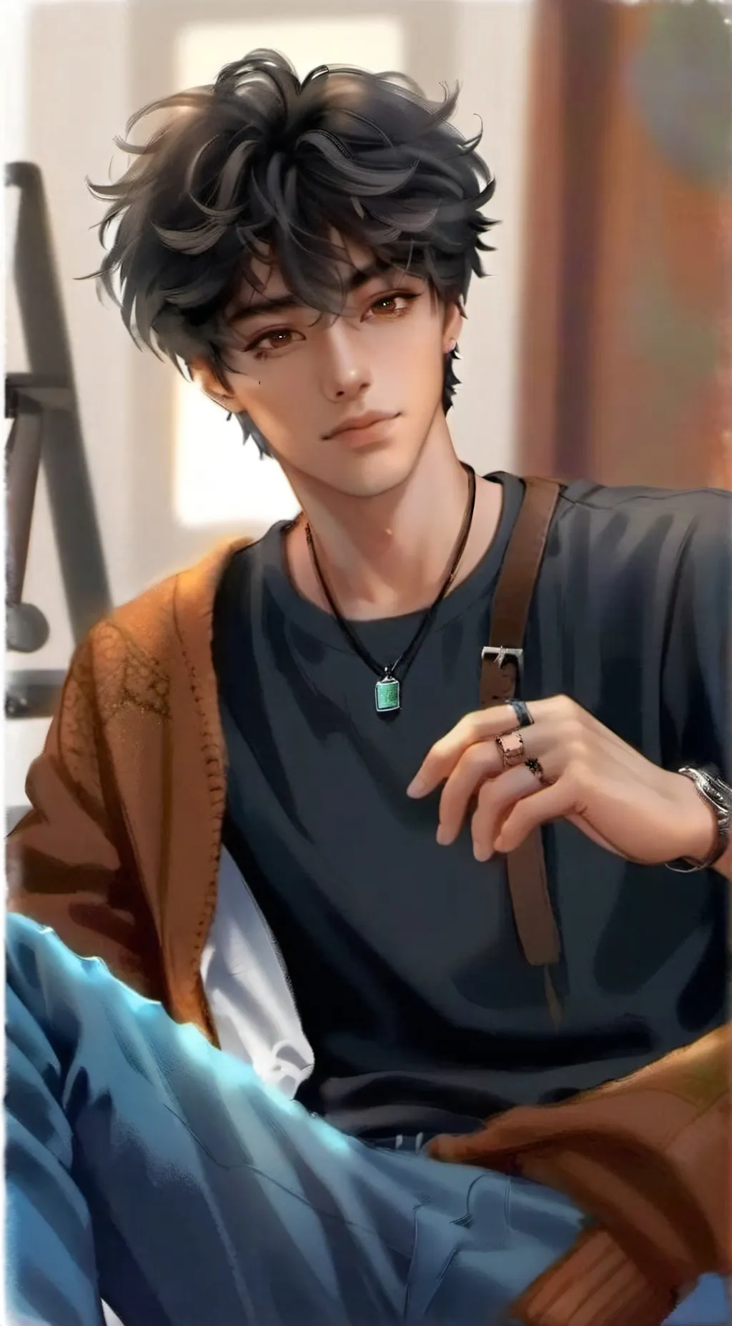 ai character: Jaden 🦕 background