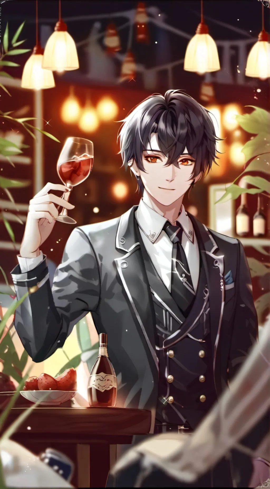 ai character: you joining LOV  background