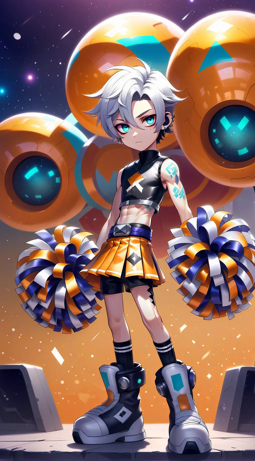 ai character: Damian background