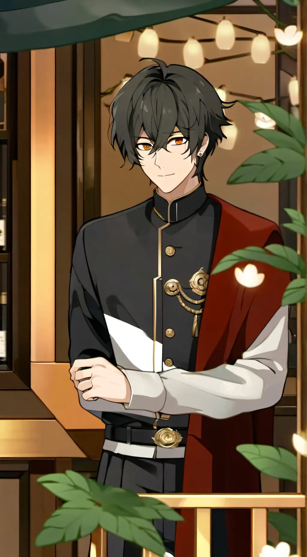 ai character: Naofumi Iwatani background